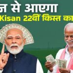 किसानों के खाते में आज से आएगा PM Kisan 22वीं किस्त का पैसा, देखें लाइव स्टेटस PM Kisan 22th Kist Today